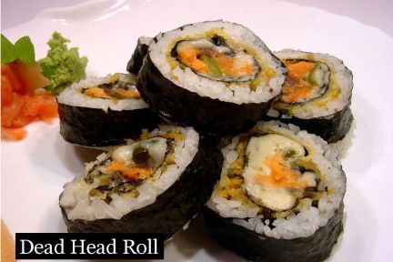 lunch sushi special dead head roll