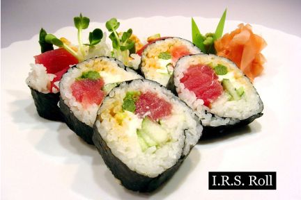 lunch sushi special irs roll
